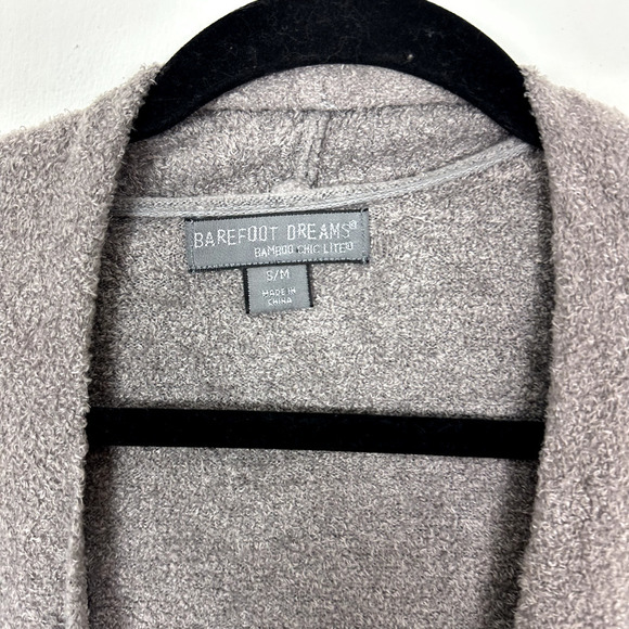 Barefoot Dreams Bamboo Chic Lite Ombre Calypso Wrap Open Cardigan Sweater S/M - Picture 6 of 7